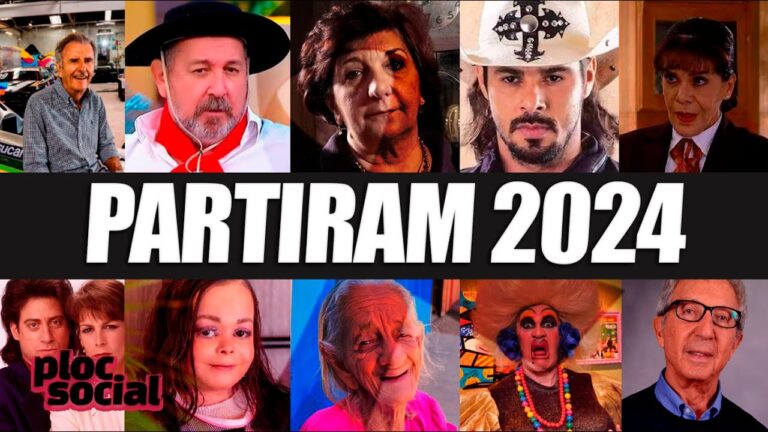 68 FAMOSOS E PERSONALIDADES QUE FALECERAM EM 2024 • ATORES, CANTORES, APRESENTADORES + (ATUALIZADO)