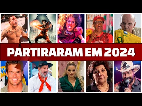 Famosos Que Morreram em 2024 • Ator, Atriz, Cantores, Apresentadores Vídeo Musical