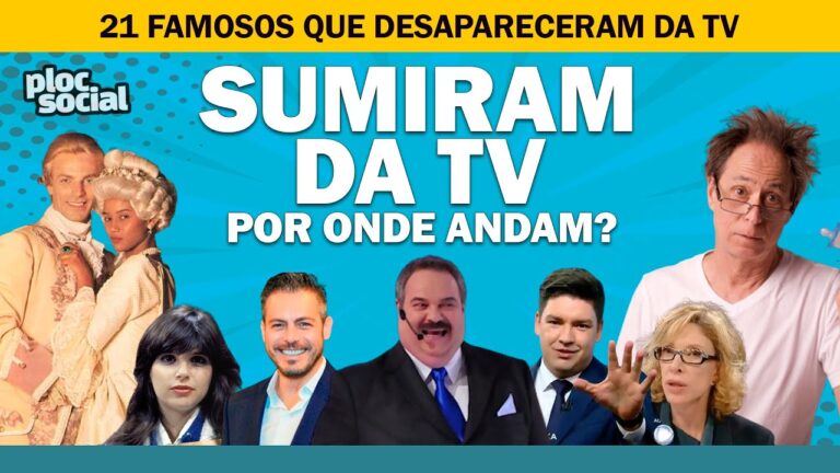 21 FAMOSOS ATORES, ATRIZES E APRESENTADORES QUE ABANDONARAM E SUMIRAM DA TV