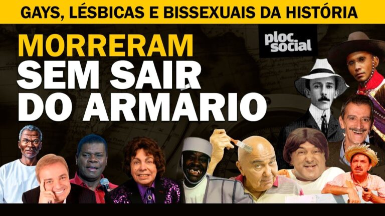 30 FAMOSOS E PERSONALIDADES DA HISTÓRIA QUE ERAM GAY E BISSEXUAIS e MORRERAM SEM SAIR DO ARMÁRIO