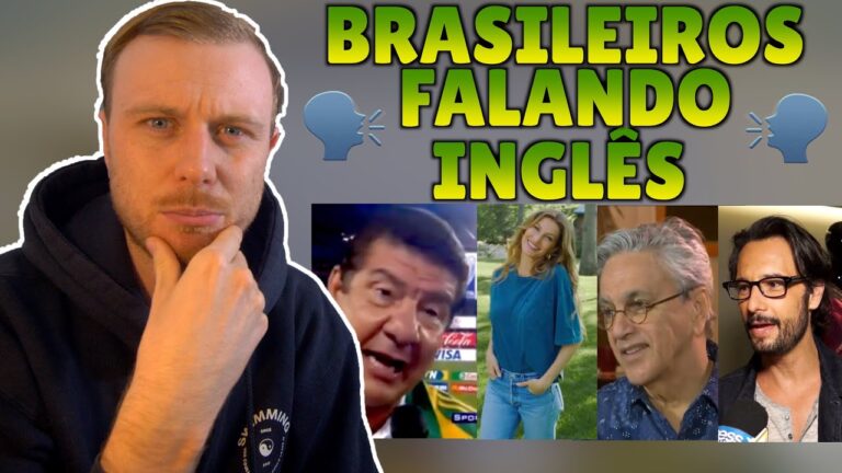 BRITÂNICO ANALISANDO E REAGINDO O INGLÊS DOS FAMOSOS