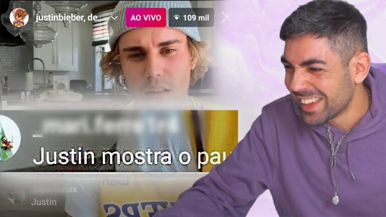 QUANDO BRASILEIROS INVADEM LIVES DE FAMOSOS