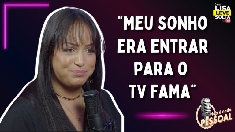 “Meu sonho era entrar para o Tv Fama”, conta Lisa Gomes