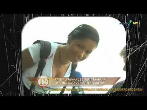 Thatiana Pagung voa de Parapente no Rio! Assista no TV Fama! – REDETV